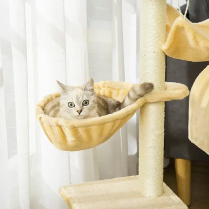 Arbre à Chat beige - Hauteur 98cm – Image 6