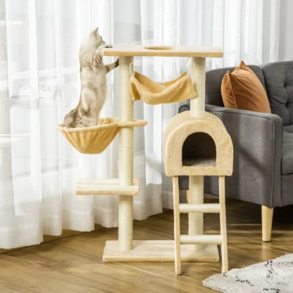 Arbre à Chat beige - Hauteur 98cm – Image 2