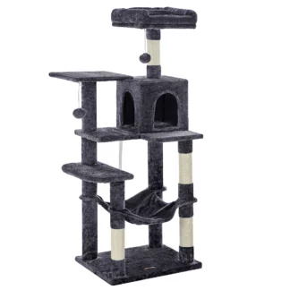 Arbre à Chat gris foncé - Hauteur 143cm