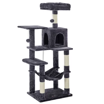 Arbre à Chat gris foncé - Hauteur 143cm