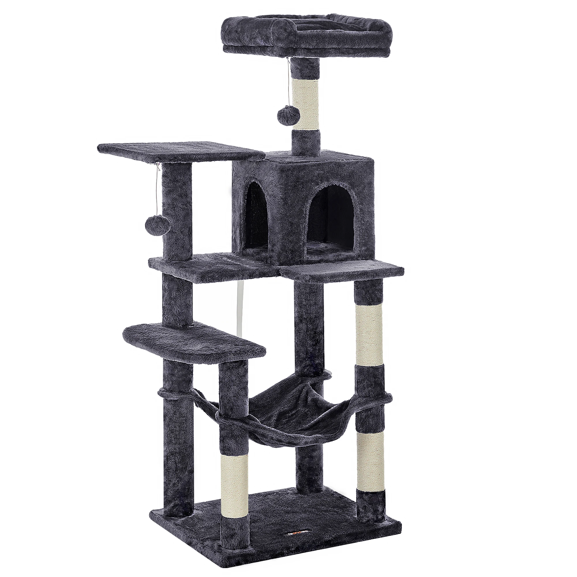 Arbre à Chat gris foncé - Hauteur 143cm