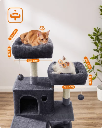 Arbre à Chat gris foncé - Hauteur 168cm – Image 2
