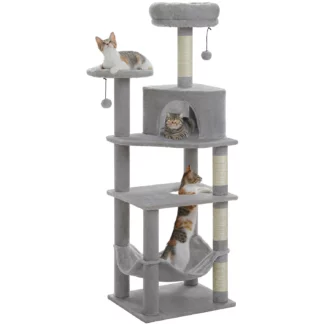 ARBRES A CHAT GRIS CLAIR