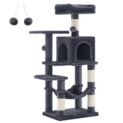 Arbre à Chat gris foncé - Hauteur 112cm