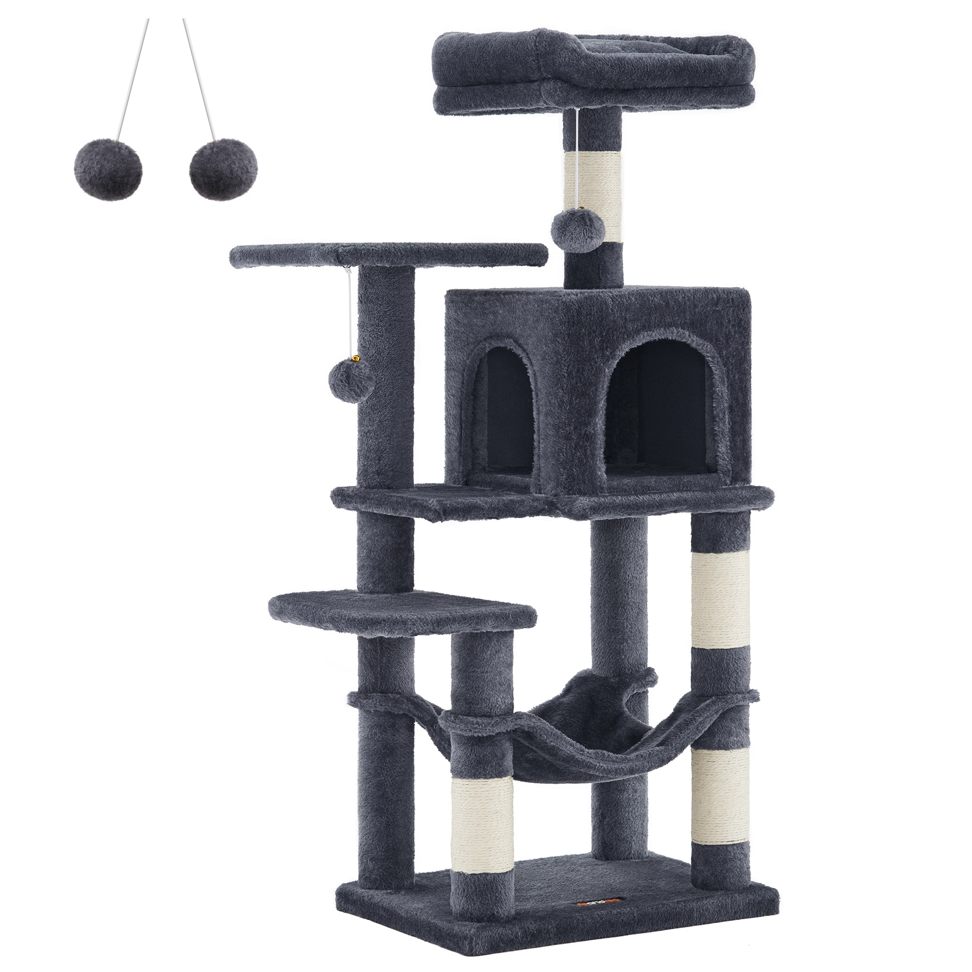 Arbre à Chat gris foncé - Hauteur 112cm