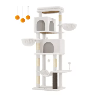 Arbre à Chat blanc - Hauteur 175cm