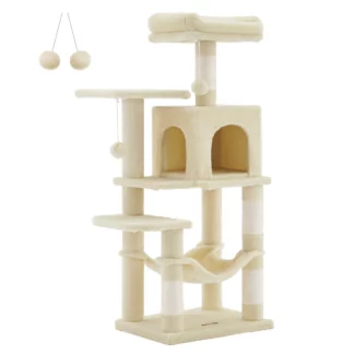 Arbre à Chat beige - Hauteur 112cm