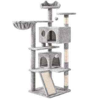 Arbre à Chat gris clair - Hauteur 146cm