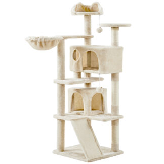Arbre à Chat beige - Hauteur 146cm