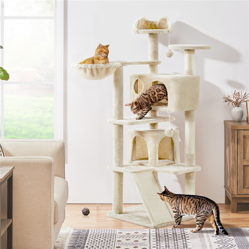 Arbre à Chat beige - Hauteur 146cm – Image 2