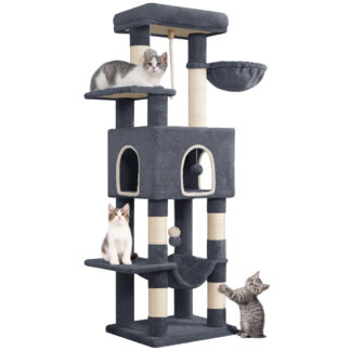 Arbre à Chat gris foncé - Hauteur 149cm