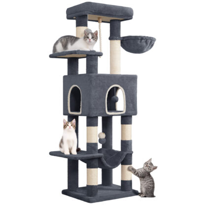Arbre à Chat gris foncé - Hauteur 149cm