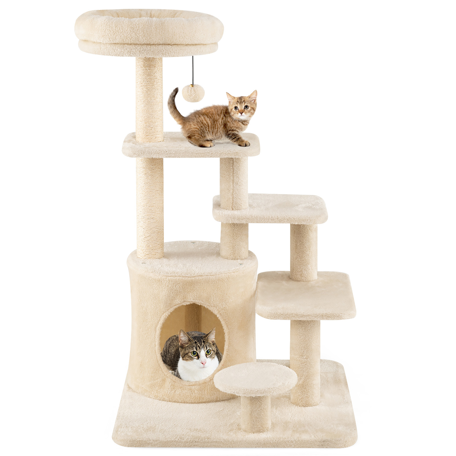 Arbre à Chat beige - Hauteur 102cm