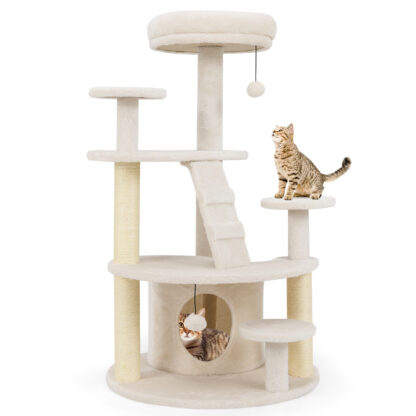 Arbre à Chat blanc - Hauteur 101cm