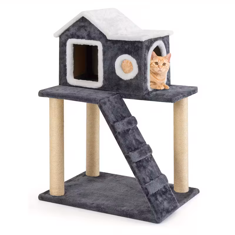 Arbre à Chat gris foncé - Hauteur 88cm